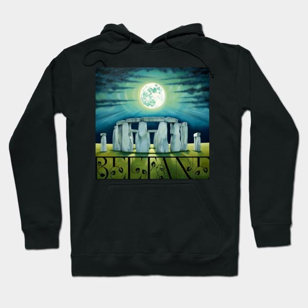 Beltane Stonehenge Hoodie by Sanatore Silvarum Designs